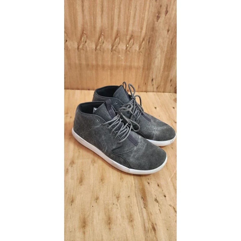 Jordan Eclipse Canvas Chukka Men’s Size 10 Dark Grey Anthracite Woven Sneakers